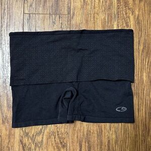 Champion Women's Training Shorts Black Size Large